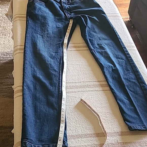 Luke & Dutch jeans sz. 30" ×30"/rise 9". (#910) dark wash. - Picture 4 of 14